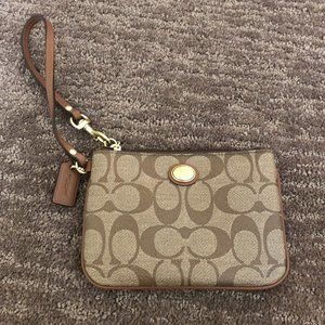 Coach wristlet